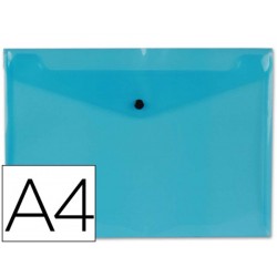 Bolsa Envelope A4 LIDERPAPEL c/Mola Azul