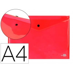 Bolsa Envelope A4 LIDERPAPEL c/Mola Vermelho