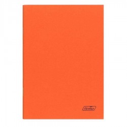 Caderno A4 Agraf Laranja Quad