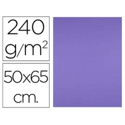 Cartolina LIDERPAPEL 50x65 Roxo 240g