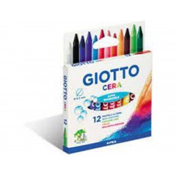 Lápis Cera GIOTTO 12 cores ref281200