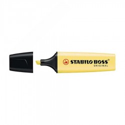 Marc. Flour. Pastel STABILO BOSS 70/144 Amarelo