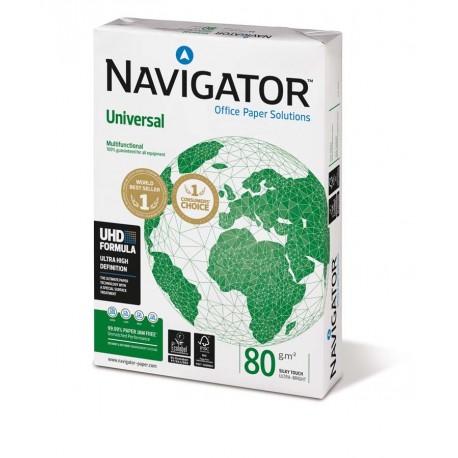 Papel A3 de Cópia NAVIGATOR 80g/m2 Resma